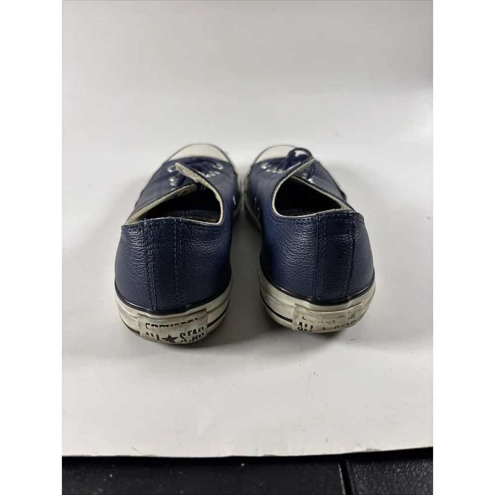 Converse Men's Size 7.5 Sneakers Casual Lace Up Shoes Classic Low Top Navy - Picture 4 of 9